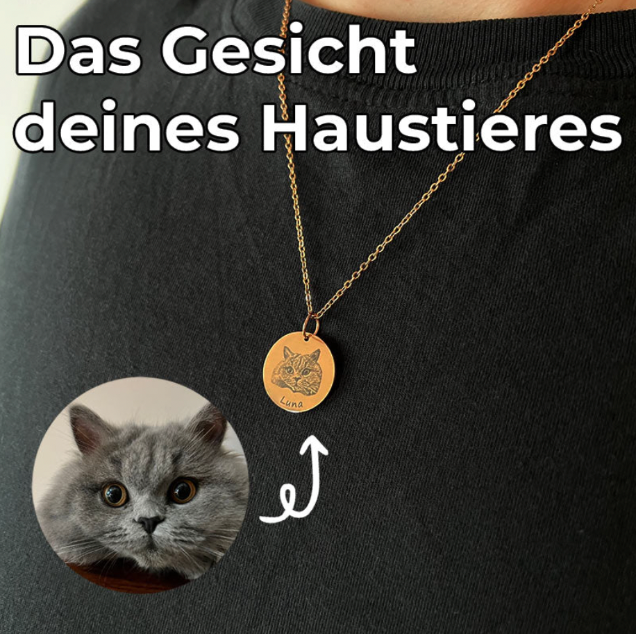 Personalisierte Haustier-Kette