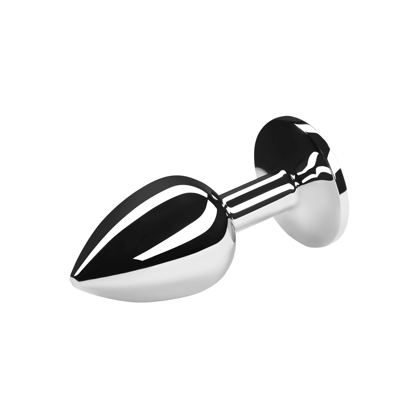 Analplug mit Kristall, 7 cm